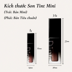(Mini) Son Kem Bóng Thuần Chay Dinto Blur Glowy Lip Tint 1g
