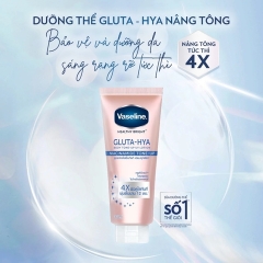 Sữa Dưỡng Thể Vaseline Dưỡng Sáng Da Vaseline Healthy Bright Gluta-Hya Niacinamide Tone-Up 300ml