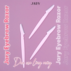 Set 3 Dao Cạo Lông Mày Nhựa Jary Eyebrow Razor - ER02