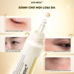 Kem Dưỡng Mắt Sur.Medic Cải Thiện Nếp Nhăn, Mờ Thâm Perfection 100™ All In One Facial Eye Cream 35ml