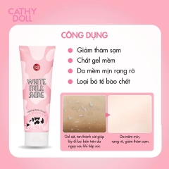 Tẩy Tế Bào Chết Toàn Thân Cathy Doll White Milk Shine 320ml