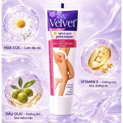 Kem Tẩy Lông Velvet Nga 100ml