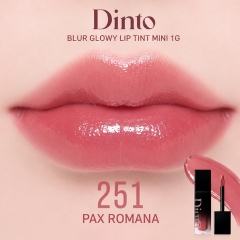 (Mini) Son Kem Bóng Thuần Chay Dinto Blur Glowy Lip Tint 1g
