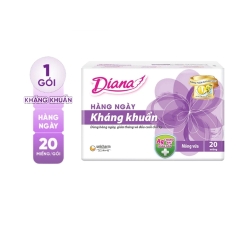 Băng Vệ Sinh Diana Sensi Kháng Khuẩn (Hàng Ngày)