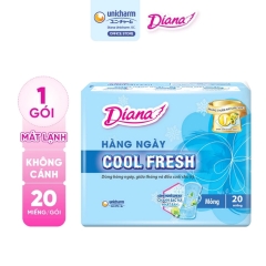 Băng Vệ Sinh Diana Sensi Cool Fresh (Hàng Ngày)