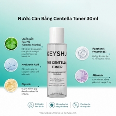 (QT) Nước Cân Bằng Keyshu The Centella Toner 30ml