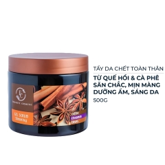 Tẩy Da Chết Body Exclusive Cosmetic Quế Hồi Cafe Gel Scrub Coffee & Cinnamon Cloves