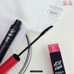 Mascara Clio Kill Lash Superproof 7g - 01 Long Curling