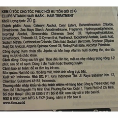 Kem Ủ Tóc Ellips Vitamin Hair Mask (Dạng Túi)