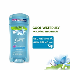 Lăn Khử Mùi Dạng Gel Secret Outlast PH Balancing Minerals 72H Clear Gel 73g (Nhập Khẩu Mỹ)