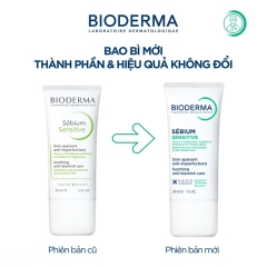 Kem Dưỡng Ẩm Bioderma Dành Cho Da Mụn Sebium Sensitive 30ml (Mẫu Mới)