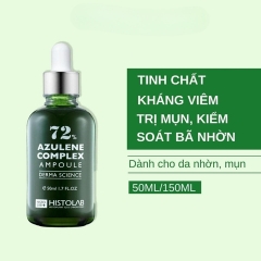Tinh Chất Đặc Trị Mụn Và Kiểm Soát Nhờn Histolab 72% Azulene Complex 50ml