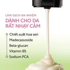 Sữa Rửa Mặt Sen Hậu Giang Cocoon Lotus Soothing Cleanser 140ml