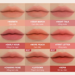 Son Kem Lì 3CE Blur Water Tint