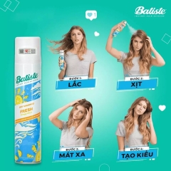 Gội Khô Batiste Dry Shampoo Fresh 200ml