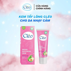 Kem Tẩy Lông Dành Cho Da Nhạy Cảm Cleo (Hồng)