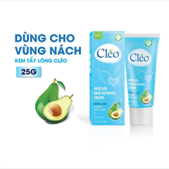 Kem Tẩy Lông Dành Cho Da Thường Cleo (Xanh)