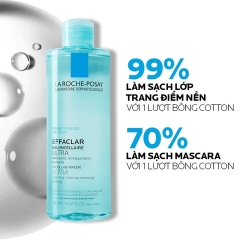 Nước Tẩy Trang La Roche-Posay Cho Da Dầu, Nhạy Cảm Eau Micellaire Ultra Oily Skin (Nhập Khẩu)