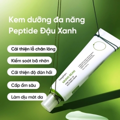 Kem Dưỡng Beplain Mung Bean Pore Tight-Up Soothing Cream 60ml