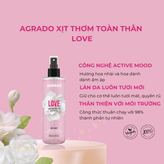 Xịt Thơm Toàn Thân Agrado 240ml