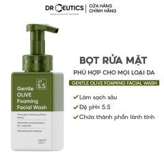 Sữa Rửa Mặt DrCeutics Gentle Olive Foaming Facial Wash 420g