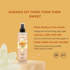Xịt Thơm Toàn Thân Agrado 240ml