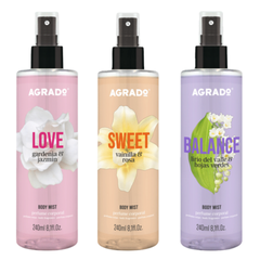 Xịt Thơm Toàn Thân Agrado 240ml