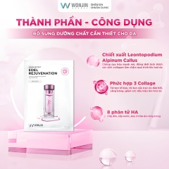 Mặt Nạ Truyền Dịch Trẻ Hóa Da Wonjin Effect Edel Rejuvenation Concentrated Essence Mask (Mẫu Mới)