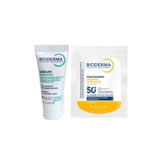(QT) Kem Dưỡng Bioderma Sensitive 5ml + KCN Bioderma Photoderm 2ml