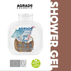 Sữa Tắm Dưỡng Ẩm Sáng Da Agrado Trendy Bubbles Collection 750ml