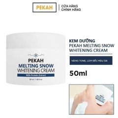 Kem Dưỡng Da Nâng Tone Và Ngừa Nếp Nhăn Pekah Melting Snow Whitening 50ml