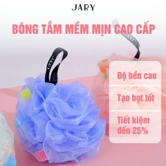 Bông Tắm Xơ Mướp Có Mút Jary Loofah Bath Sponge 50g