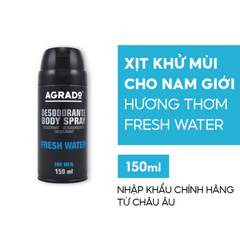 Xịt Khử Mùi Nam Hương Nước Hoa Agrado 150ml