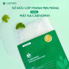 Mặt Nạ Trị Mụn Caryophy Làm Giảm Mụn, Thâm & Dưỡng Ẩm Da Portulaca Mask Sheet 3 In 1 22g