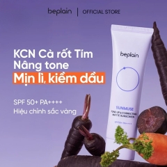 Kem Chống Nắng Beplain Sunmuse Tone Up & Correcting Matte Sunscreen SPF50+ (Tím Nhạt)