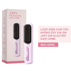 Lược Điện Chải Tóc Không Dây Ion Âm Jary Ion Electric Hair Comb