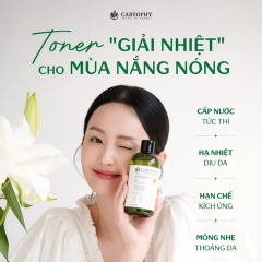 Nước Hoa Hồng Caryophy Ngừa Mụn Kiềm Dầu Giảm Thâm Portulaca Toner 300ml