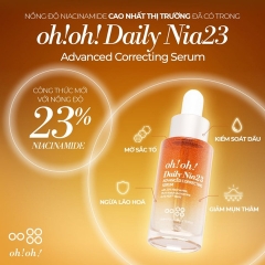 Tinh Chất Dưỡng Sáng Da, Mờ Thâm Oh!Oh! Daily Nia23 Advanced Correcting 30ml