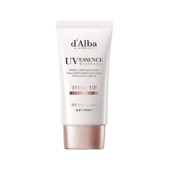 Kem Chống Nắng D'Alba UV Essence Waterfull Tone Up SPF50+ Pink Correcting 50ml (Nhập Khẩu)
