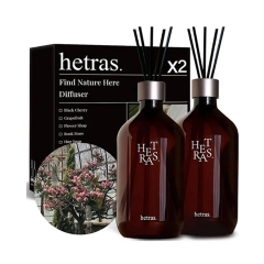 Set 2 Chai Tinh Dầu Khuếch Tán Hương Thơm Hetras Premium Reeds Diffuser (2 x 500ml)