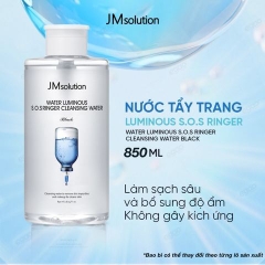 Nước Tẩy Trang JM Solution Water Luminous S.O.S Ringer Cleansing Water