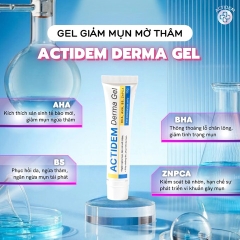 Gel Giảm Mụn Giảm Thâm Actidem Derma Gel