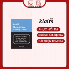 Kem Dưỡng Ẩm Klairs Làm Dịu, Phục Hồi Da Ban Đêm Midnight Blue Calming Cream