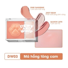 Má Hồng Dạng Kem Kèm Highlight Blackrouge Dewy Whip Cheek And Beam 11.5g