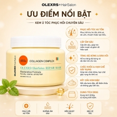 Ủ Tóc Olexrs Collagen Complex Repair Mask 500g (Mẫu Mới)