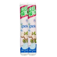 Bông Tẩy Trang Ipek 150 Miếng (Mẫu Mới)