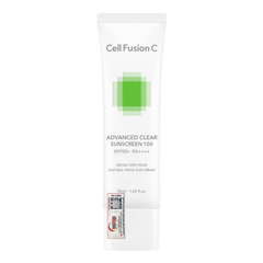 Kem Chống Nắng Kiềm Dầu Cell Fusion C Advanced Clear Sunscreen 100 SPF50+ (Xanh Lá) (Mẫu Mới)