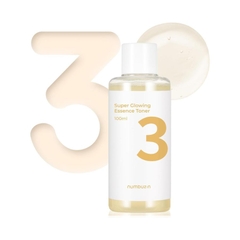 Nước Hoa Hồng Numbuzin No.3 Super Glowing Essence Toner 100ml (Lô 24B2303) (HSD 05/03/2027)
