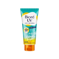 Serum Chống Nắng Dưỡng Thể Biore Sáng Mịn Mát Lạnh Tức Thì UV Body Care Serum SPF50+ (Xanh)