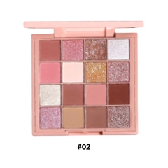 Bảng Phấn Mắt 16 Ô Habaria Pro 16 Colors Eyeshadow Palette 16g